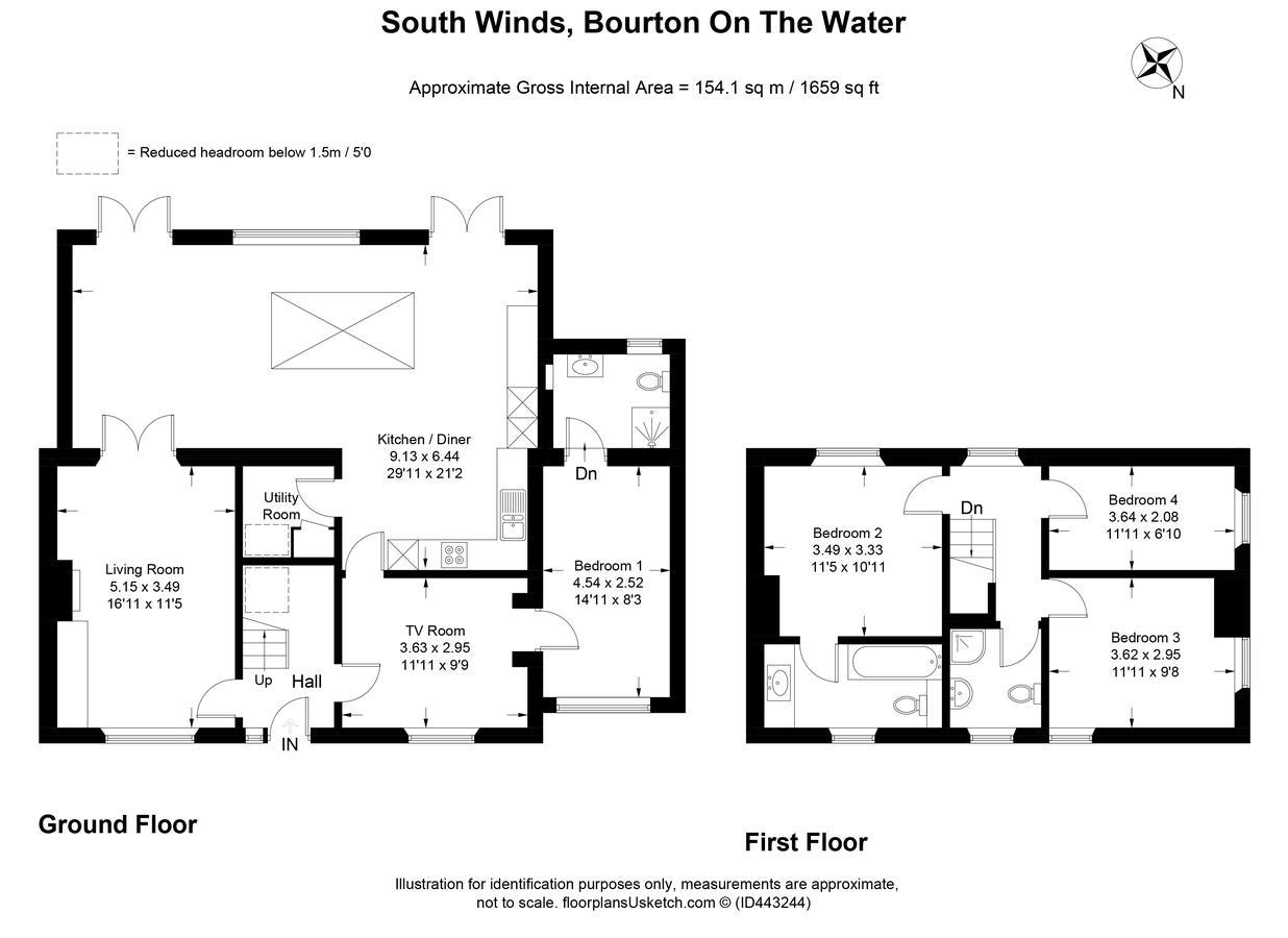 South Winds Villa Bourton-on-the-Water Buitenkant foto